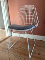 Pastoe SM05 stoel wit met zitkussen, Wit, Ophalen of Verzenden, Zo goed als nieuw, Metaal