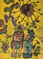 Corneille - Litho E/A, La Colline enrubannée ; gesign.- '70, Ophalen of Verzenden