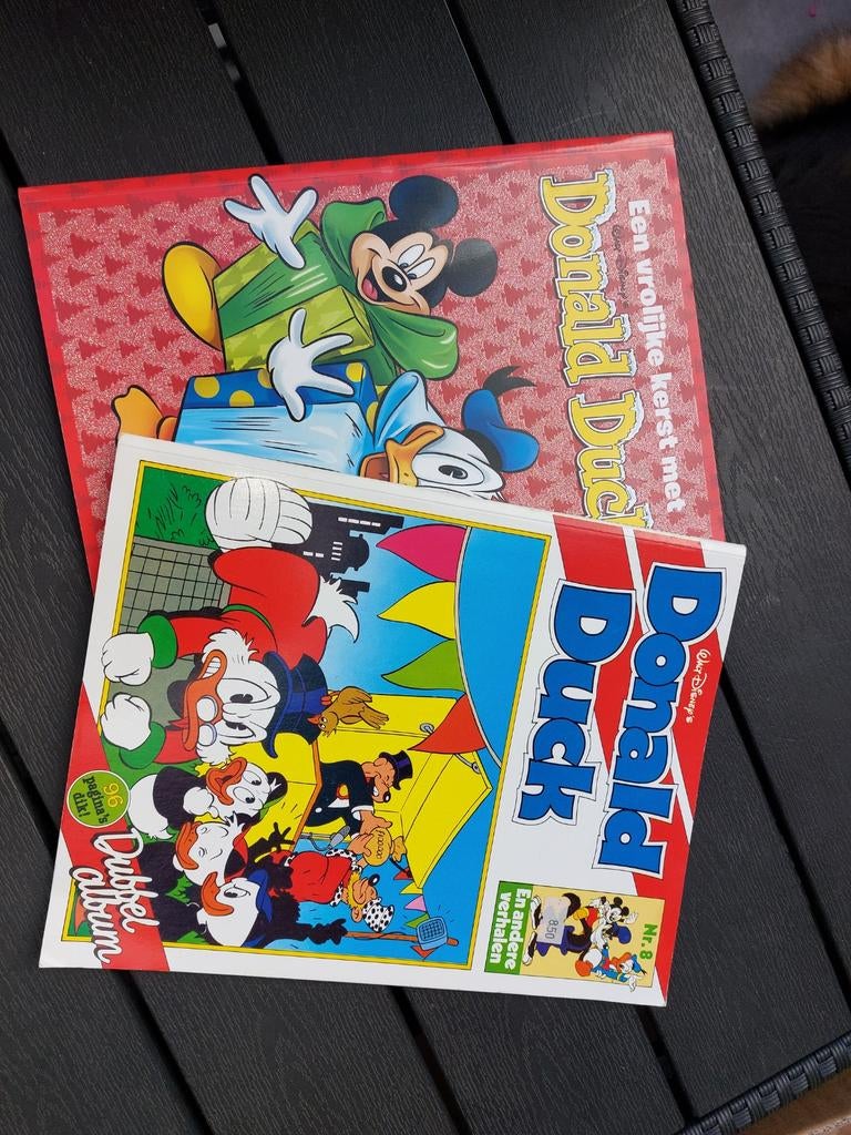 Donald Duck Boekjes - Dubbel Album & Kerstverhaal, Boeken, Meerdere stripboeken, Ophalen of Verzenden, Gelezen, Walt Disney