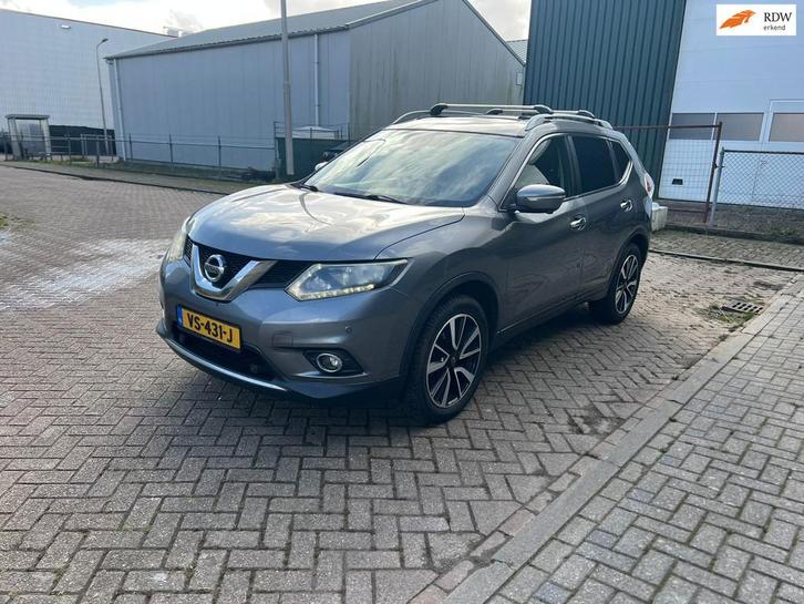 Nissan X-Trail 1.6 dCi Connect Edition Pano Trekhaak Cruise, Auto's, Bestelauto's, Bedrijf, Te koop, 360° camera, ABS, Achteruitrijcamera