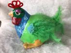 Gekleurde kip. Papier maché., Ophalen of Verzenden