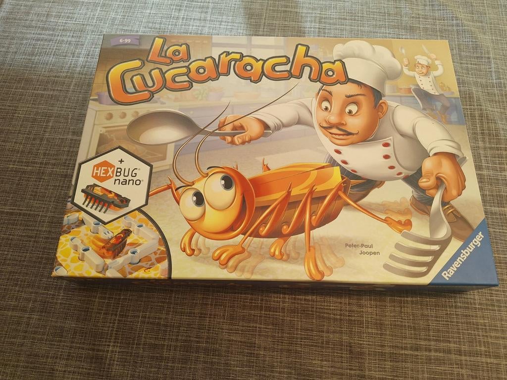 La Cucaracha Bordspel - Ravensburger (Compleet), Hobby en Vrije tijd, Gezelschapsspellen | Bordspellen, Gebruikt, Drie of vier spelers