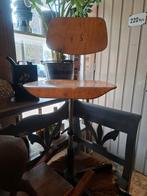 Toffe werkplaatskruk, tekenkruk, atelierkruk, kruk vintage, Ophalen