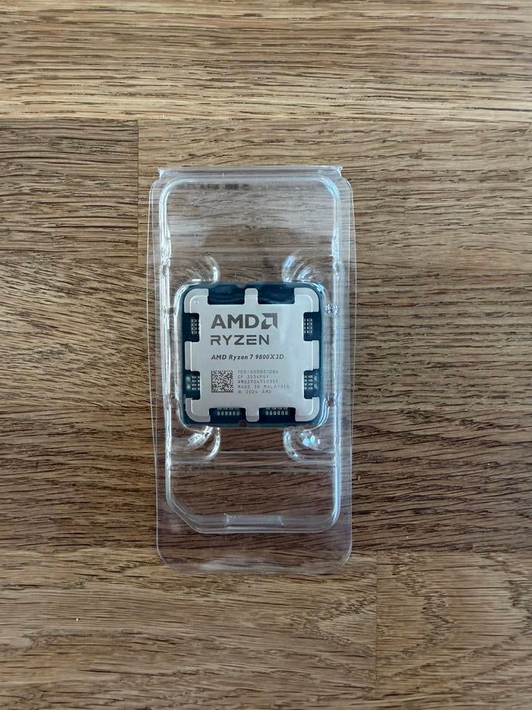 AMD RYZEN 7 9800X3D nieuw, Ophalen of Verzenden, Nieuw, 8-core, 4 Ghz of meer