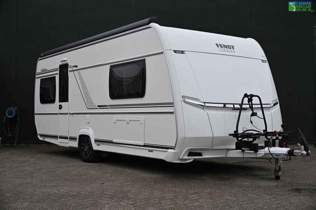 Fendt Tendenza 560 SG Luifel Mover Fietsdrager Dakairco TV, Caravans en Kamperen, Caravans, Rondzit, Bedrijf, Tot en met 4, 1500 - 2000 kg