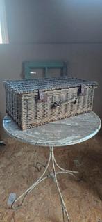 Superleuke rieten rotan mand met handvat, Ophalen of Verzenden