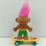 Good Luck Trolls Pull-N-Go Skateboard Beach Troll Imperial, Verzenden, Zo goed als nieuw