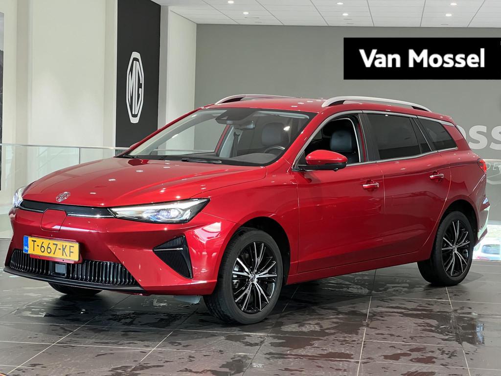 MG 5 Long Range Luxury 61 kWh | Leder | Navi | Led Koplampen, Auto's, MG, 12 maanden, Gebruikt, 1532 kg, 156 pk