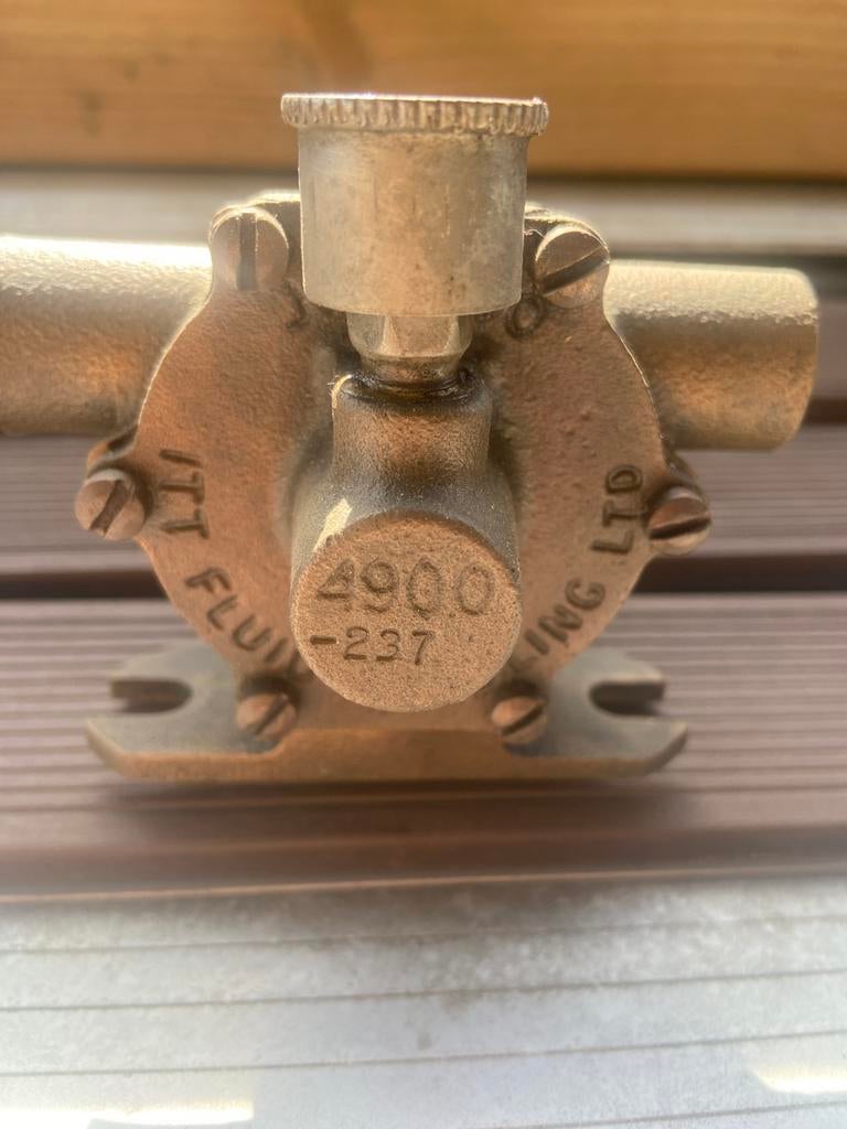 Jabsco impeller pomp, Ophalen of Verzenden, Gebruikt, Motor en Techniek, Zeilboot of Motorboot