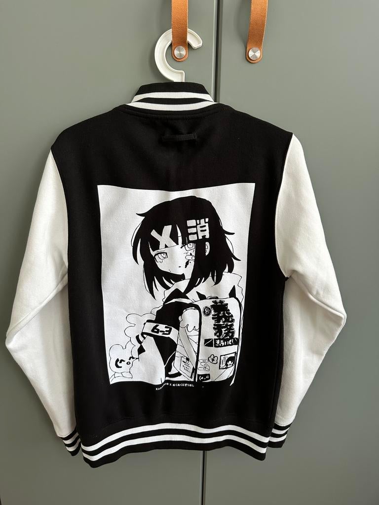 Kaomoji baseball jack /anime /japans /maat s/als nieuw, Kleding | Dames, Jassen | Zomer, Ophalen of Verzenden, Zo goed als nieuw