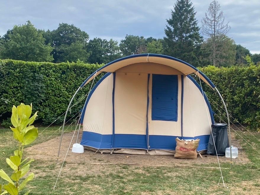 Vrijbuiter Michigan tunneltent 4 pers, Caravans en Kamperen, Tenten, Ophalen, Gebruikt, Tot en met 4