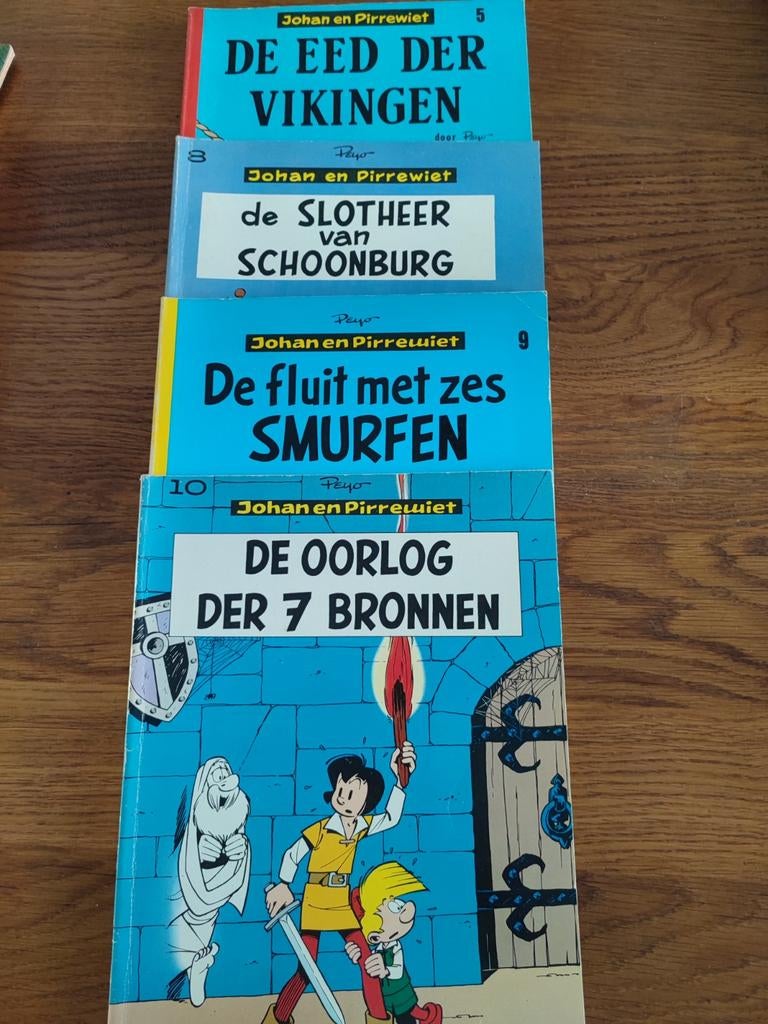 Johan en Pierewiet stripboeken, Boeken, Meerdere stripboeken, Ophalen of Verzenden, Gelezen, Dupuis