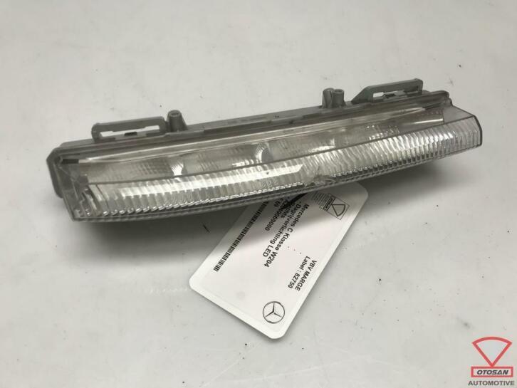 mercedes c klasse w204 dagrijverlichting led rechts a2049069, Gebruikt, Mercedes-Benz AG, Mercedes-Benz, Ophalen of Verzenden