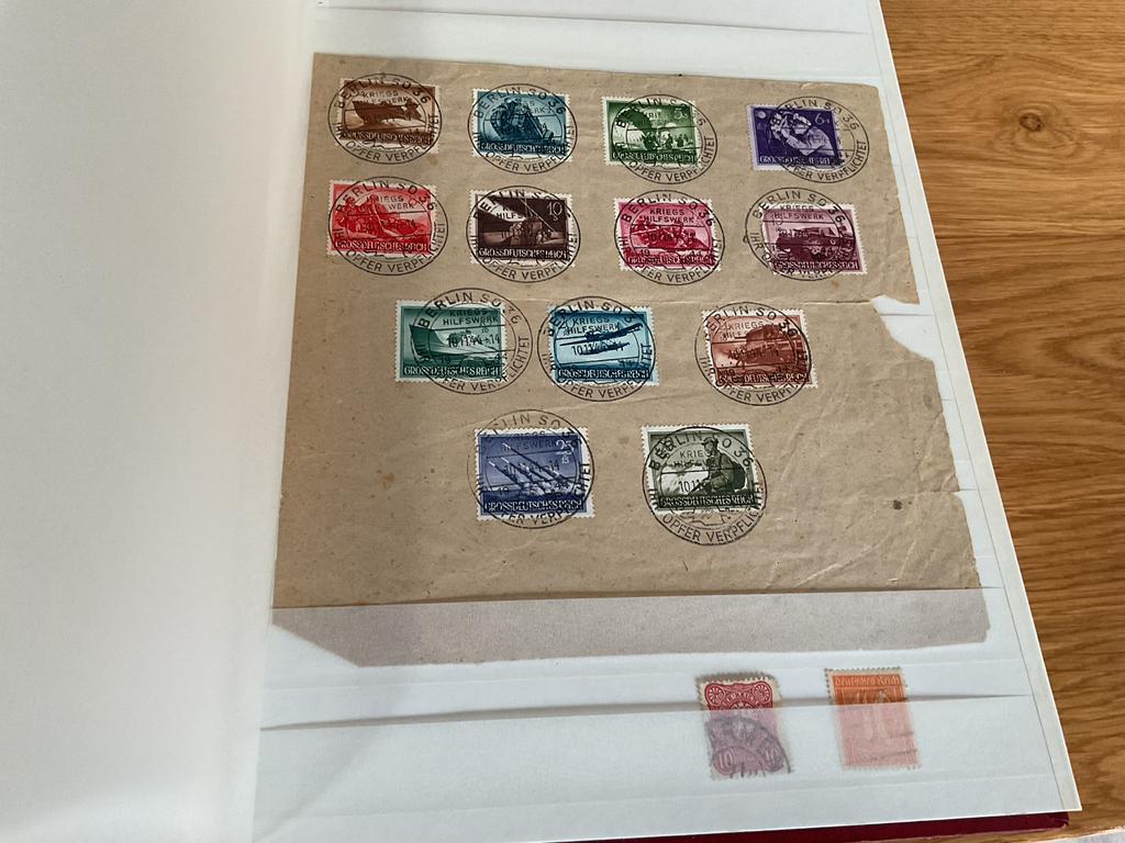 Stockboek Duitse Rijk, Ophalen of Verzenden, Buitenland