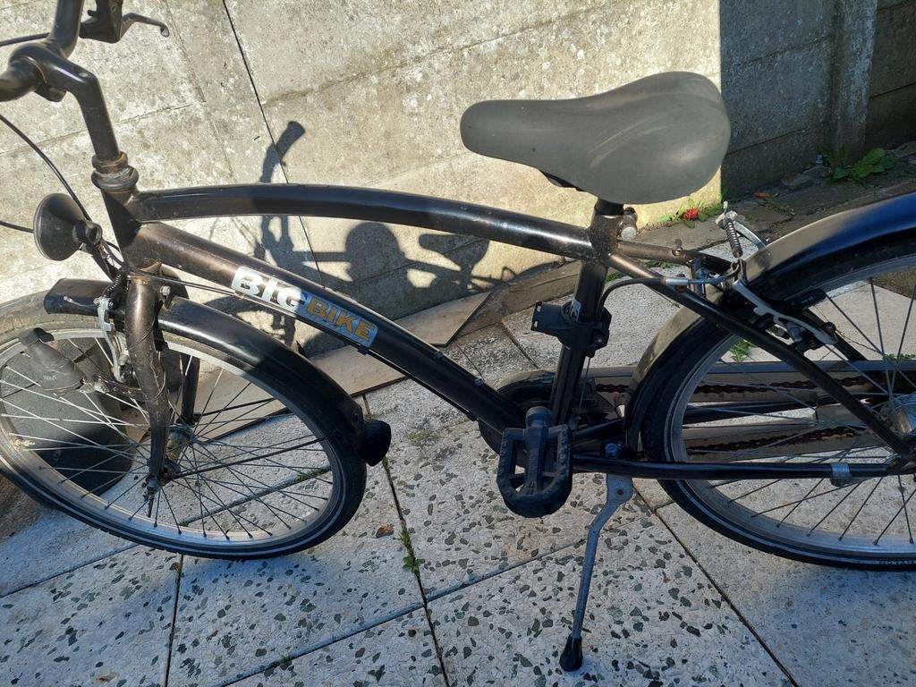 Big Bike meisjesfiets - Gebruikt, Fietsen en Brommers, Fietsen | Meisjes, Terugtraprem, Big Bike, Ophalen of Verzenden, Handrem