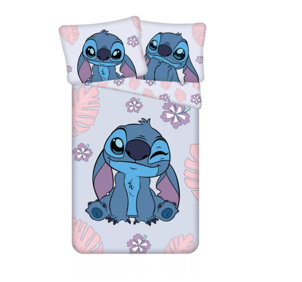 Stitch Dekbedovertrek 140 x 200 cm - Katoen - Disney, Kinderen en Baby's, Kinderkamer | Beddengoed, Overige kleuren, Meisje, Dekbedovertrek