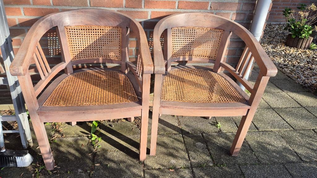 (Tuin)stoelen, Ophalen, Zo goed als nieuw, Kunststof