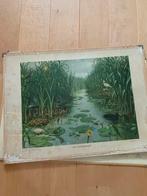 Schoolplaat koekoek origineel, Ophalen