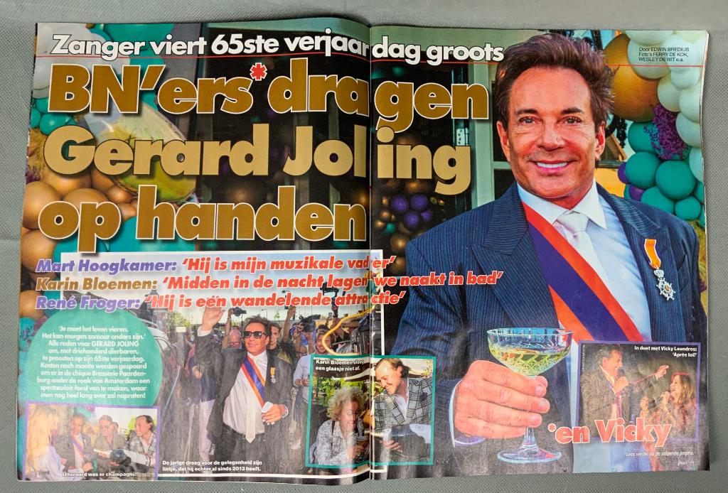 Tijdschrift Prive nr 19 2025 - Gerard Joling, Ophalen of Verzenden, 1980 tot heden, Nederland, Tijdschrift