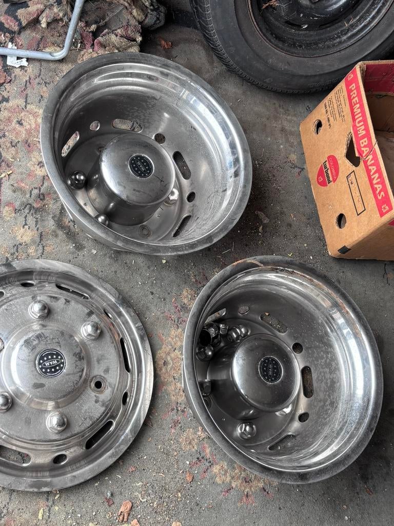 Man tge dubbellucht inleg velgen, Ophalen, Zo goed als nieuw