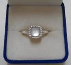 Zilveren Ti Sento ring maat 17.25 nr.1586, Gebruikt, Verzenden, 17 tot 18, Dame