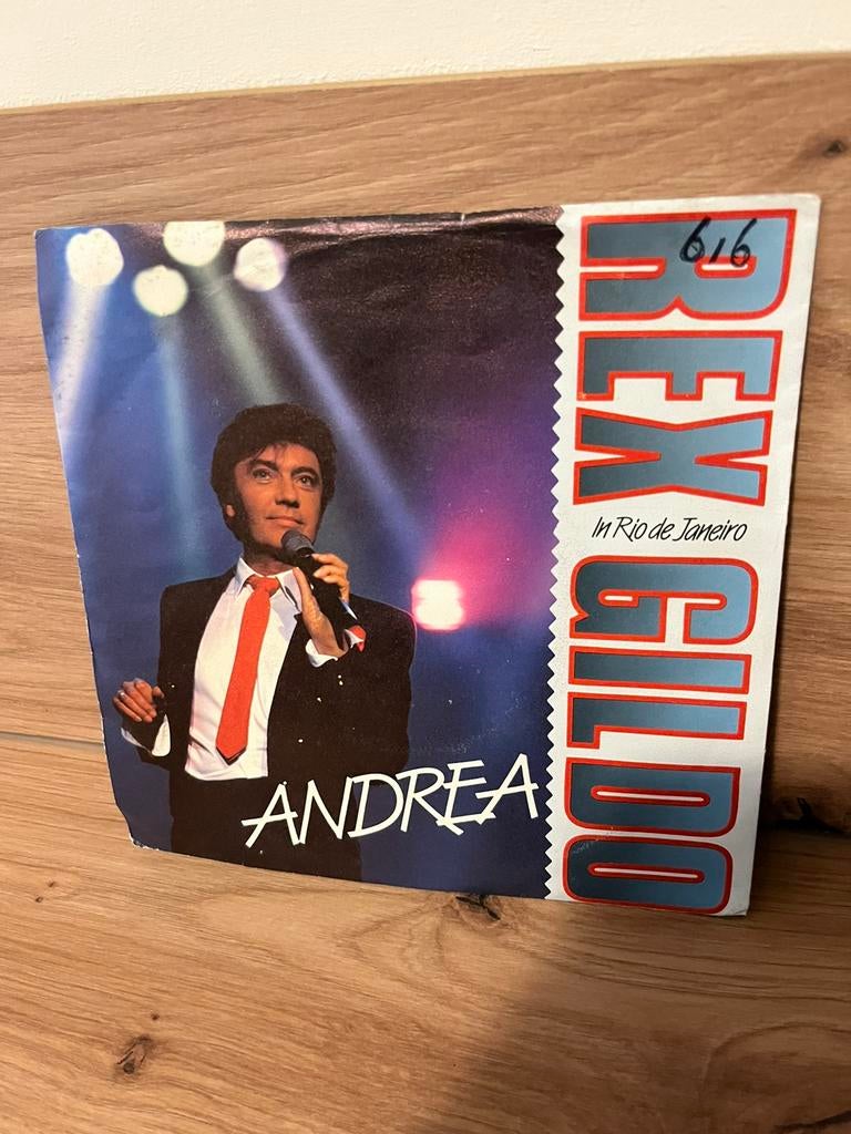 Rex Gildo - andrea, Ophalen of Verzenden, Zo goed als nieuw, Overige formaten, Levenslied of Smartlap
