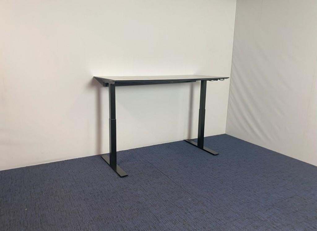 7 x Zit/sta bureau Bene (elektrisch) - 170 x 80 cm., Ophalen, Zit-sta bureau, Gebruikt, 170 cm