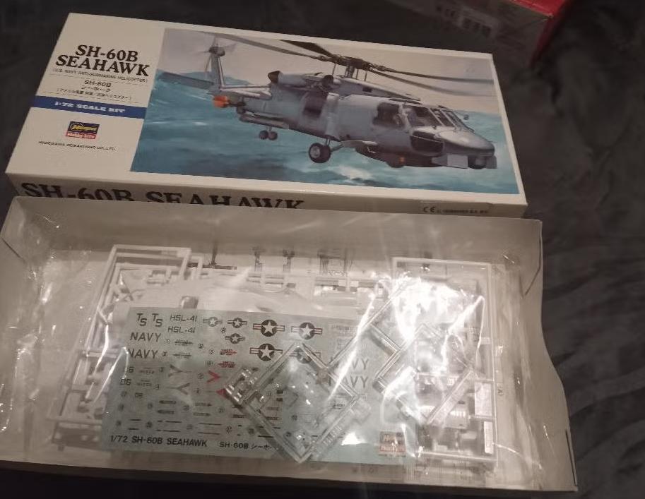 Hasegawa SH-60B Seahawk, Hasegawa, Helikopter, Nieuw, Ophalen of Verzenden