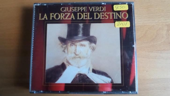 Giuseppe Verdi La Forza Del Destino in een 3 cd box 2101, Cd's en Dvd's, Cd's | Klassiek, Zo goed als nieuw, Kamermuziek, Classicisme