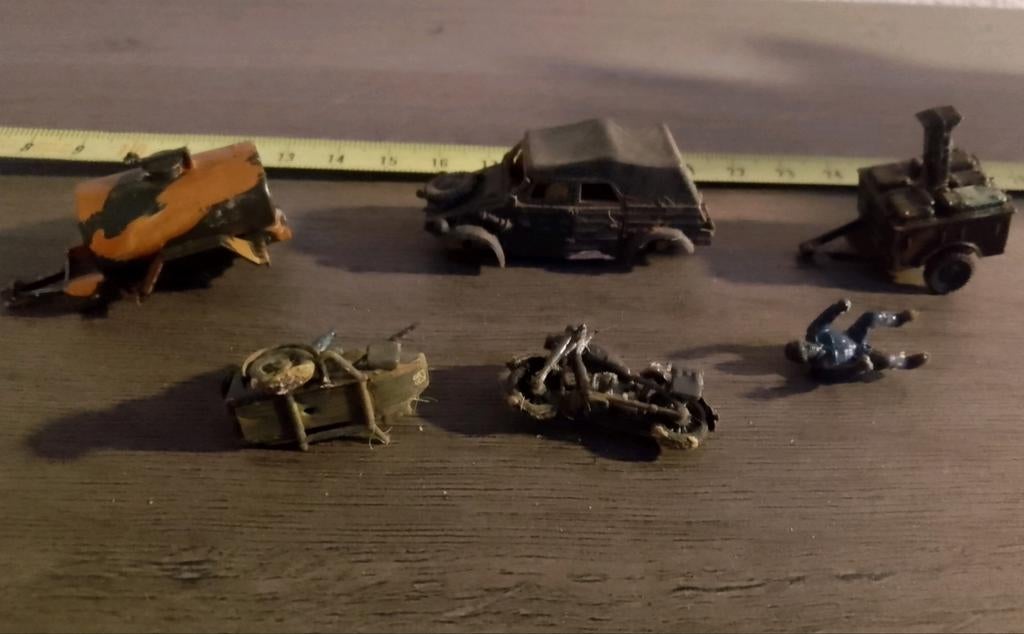 MODELBOUW VOERTUIGEN klein, Overige merken, Gebruikt, 1:50 of kleiner, Auto