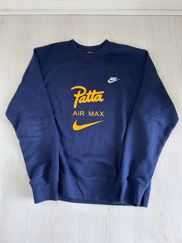 Nike Patta sweater maat S, Ophalen of Verzenden, Zo goed als nieuw, Blauw