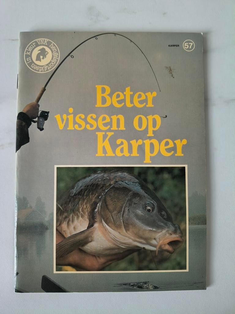 Beter vissen op karper, zeelt, snoekbaars + Drum visboek, Ophalen of Verzenden