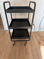 House Doctor Trolley „Roll” – Zwart metalen, Huis en Inrichting, Ophalen, Zo goed als nieuw