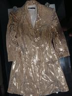 Zara gouden blazer maat S nieuw, Zara, Nieuw, Ophalen of Verzenden, Jasje