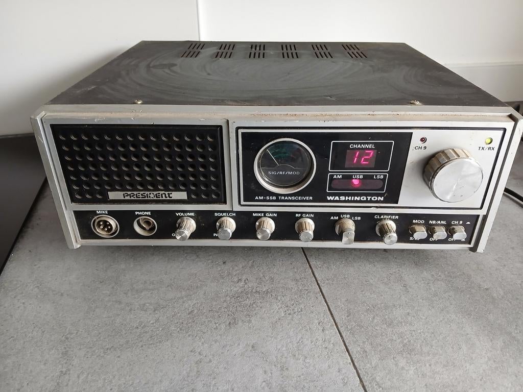 President Washington cb, Telecommunicatie, Zenders en Ontvangers, Ophalen of Verzenden, Gebruikt, Zender en Ontvanger