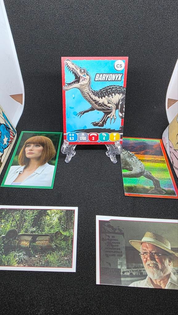 Ruilkaarten Panini Jurassic World, Ophalen of Verzenden, Zo goed als nieuw, Plaatje