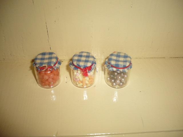 Mie 18<> bodo hennig glazen voorraadpotten, Verzenden, Zo goed als nieuw, Poppenhuis