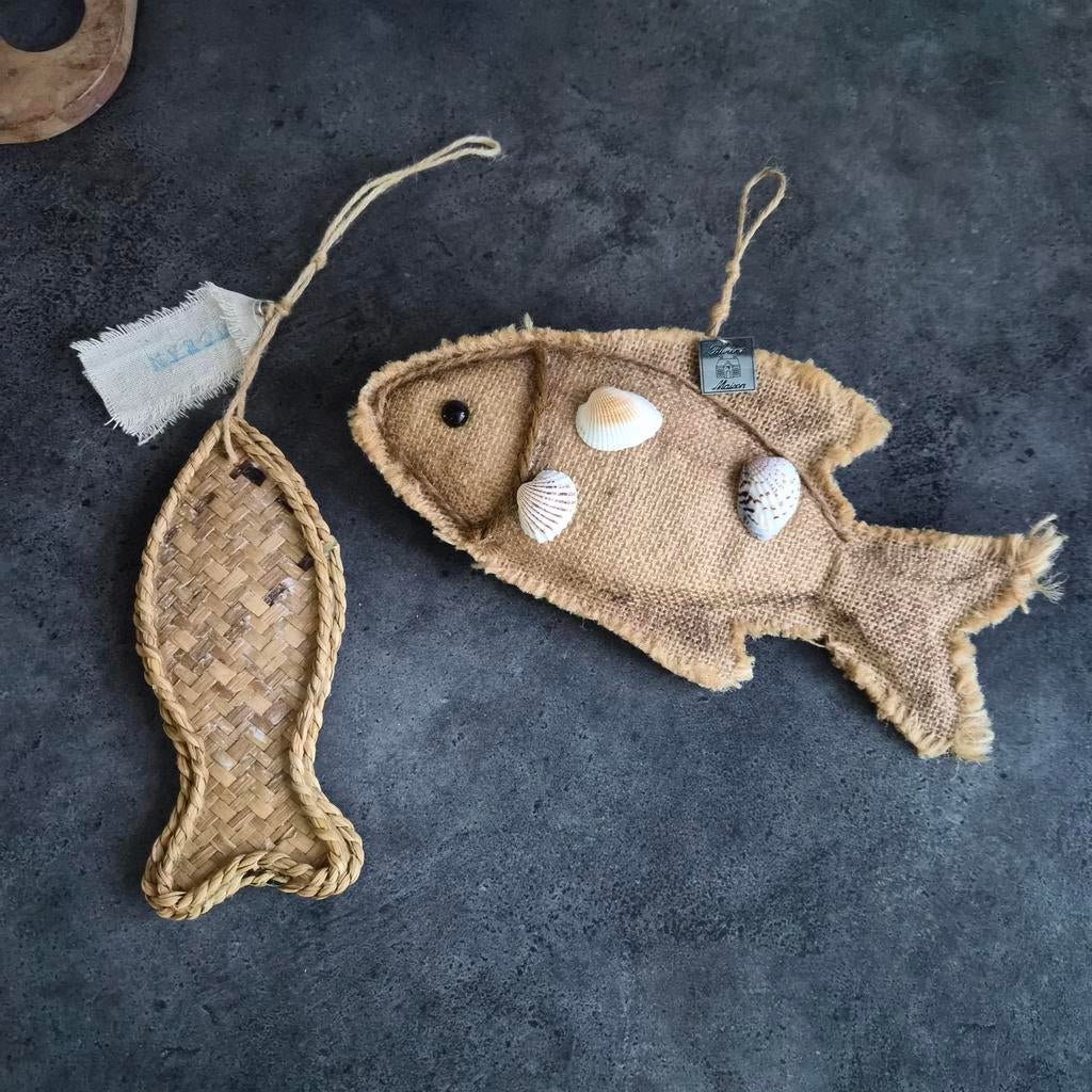 Riviera Maison Vissen 2 x, Huis en Inrichting, Ophalen of Verzenden, Zo goed als nieuw