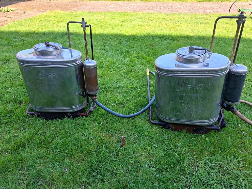 2x Vintage Dofra onkruidspuit - Decoratie/Verzamelaar, Tuin en Terras, Bestrijdingsmiddelen, Ophalen, Gebruikt