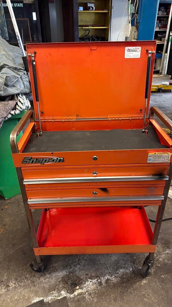 Snap-on gereedschapskar, Ophalen, Gebruikt
