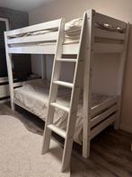 Stapelbed | Flexa | Wit | 90x200, Ophalen, Gebruikt, Stapelbed