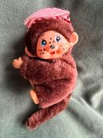 Vintage knijp poppetje Monchhichi, Ophalen of Verzenden