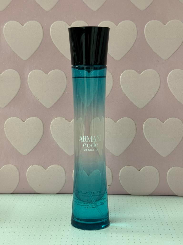 Armani code turquoise 75ml eau fraiche femme discontinued, Ophalen of Verzenden, Nieuw