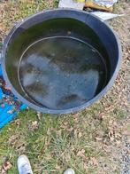 Vijver bak met metalen rek, Ophalen, Gebruikt