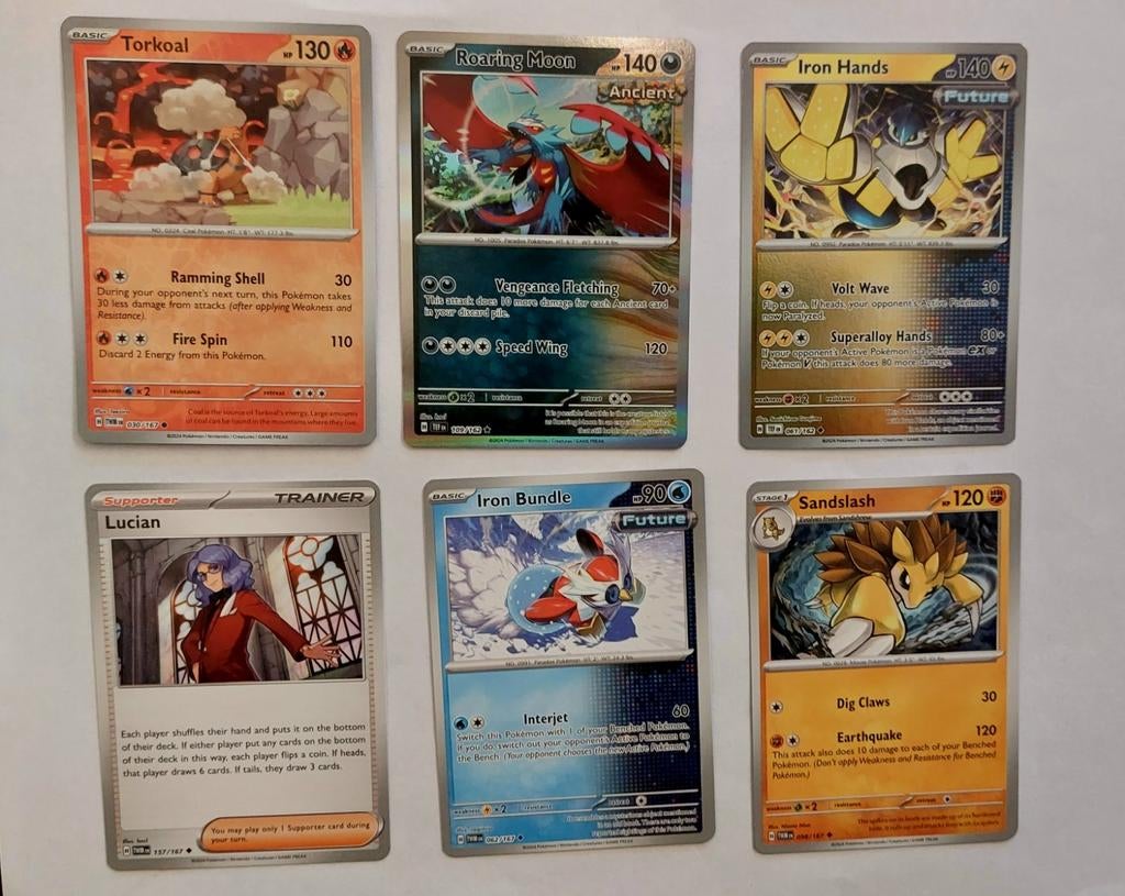 6 pokemon verzamelkaarten, Ophalen of Verzenden, Nieuw