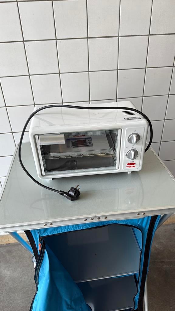 Tristar oventje 650 watt, Caravans en Kamperen, Ophalen, Zo goed als nieuw