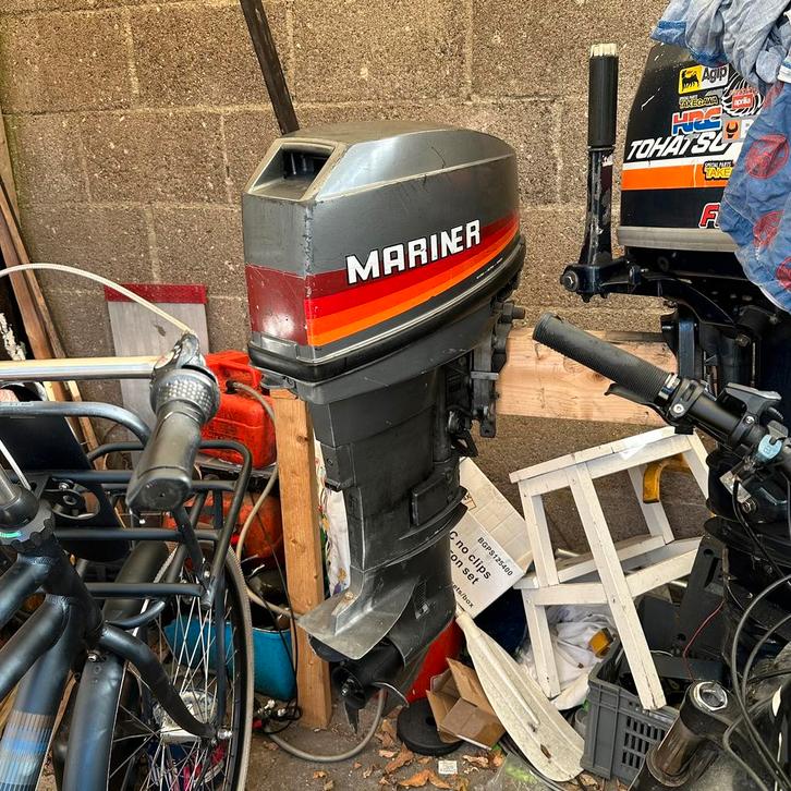 Mercury 20 pk, tohatsu 25 pk, evinrude 20 pk, Watersport en Boten, Bootonderdelen, Gebruikt, Motor en Techniek, Motorboot, Ophalen