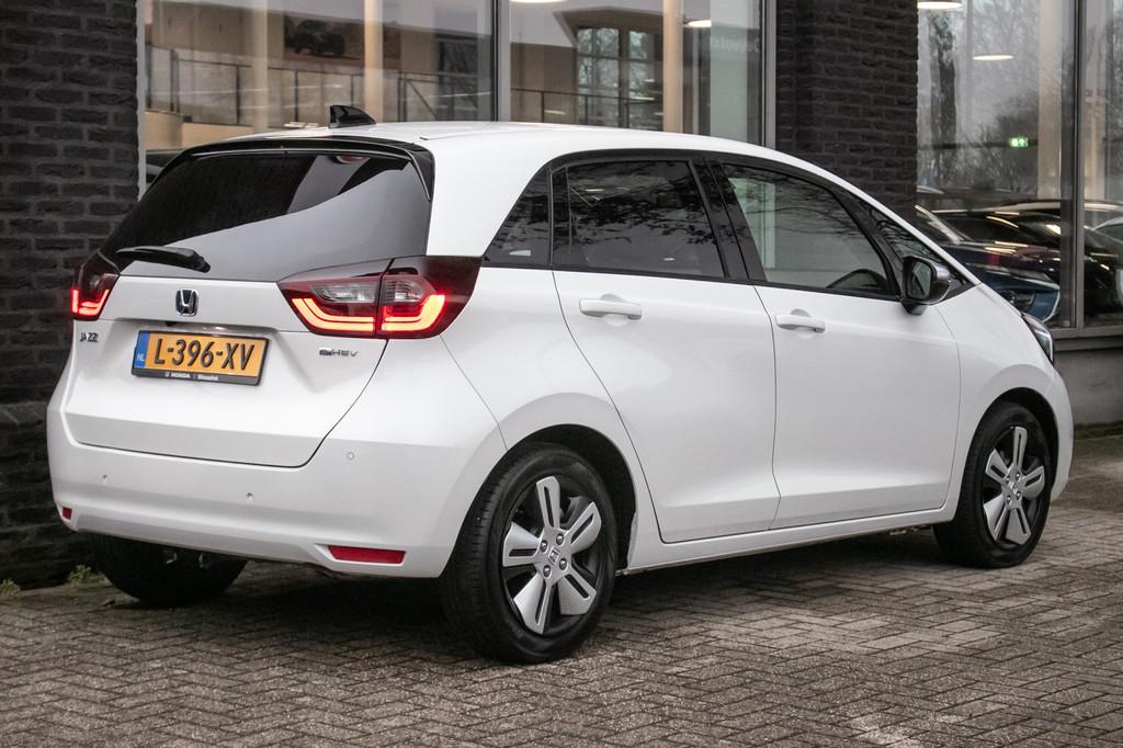 Honda Jazz 1.5 e:HEV Executive | Stuur/stoel -verwarming | K, Auto's, 12 maanden, Stof, Euro 6, Wit
