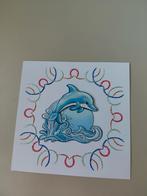 Opleg kaart - borduur - inclusief 3d plaatje - 21, Ophalen of Verzenden, Nieuw, Overige thema's