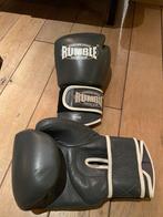 Bokshandschoenen en scheenbeschermers XL, Ophalen, Gebruikt, Bokshandschoenen